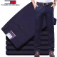 Tommy Shekelly Tommy Tommy Casual Hosen Herren Frühlings- und Sommerdünn-Business-Freizeit-Micro-Boil Gerade atmungsaktive All-Match-Hosen schwarz [9929] 31