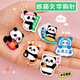 Dai Yan Inspirational Text Panda Brooch Cartoon Children's National Trend Badge School Bag Decoration Cute Chinese Style Acrylic Badge Panda Brooch 6 Pack