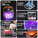 CLORIS National subsidy 15% German ultraviolet sterilization foot bath, thermal moxibustion knee-warming foot bath bucket, automatic massage deep bucket electric heating foot bath, gift for parents, elegant black, ultraviolet sterilization + patented scraping + anti-leakage + double-layer bucket wall
