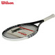 Wilson Tennis Racket Full Carbon Teddy Bear Co-branded Carbon Fiber Beginner Advanced Couple Shooting 2 Bear Co-branded 0880 White + 0881 Black