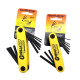 BONDHUS American Borton Folding Set American and British Hex Wrench HF9S 12591 12589 HF9 5/641/4