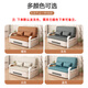 Leiyang folding sofa bed dual-purpose small apartment fabric retractable bed living room balcony multi-function bed 2024 new style [0.82m storage model] 7cm sponge