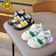 G.Duck Kids Little Yellow Ente Leichte Babyschuhe 0-1 Jahre alte 3 nicht gleitsame weiche Sohle Baby Kleinkindschuhe Tasche Zehen Sandalen Sommer Junge Weiß 718 Bären leichte Sandalen 23 (innere Länge 15 cm)