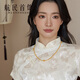 航民首饰 福铃晶韵 黄金项链足金好运毛衣链女XYB0667工费1200元/件 33.28g