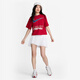 耐克（NIKE）2024夏女运动休闲透气短袖 HF6291-687 HF6291-687 XL