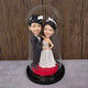 
Tao Zhiya (TAOZHIYA) Customized Surprise Creative Birthday Wedding Gift Clay People Live Doll Soft Ceramic Doll Portrait Team Heart-wedding Gift 18~20CM Single (Atmospheric Standard Edition) Normal time 6-8 days to view