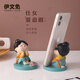 THE RABBIT IVEN Creative Chinese Style Mobile Phone Holder Office Small Ornaments Xi'an Souvenir Cultural and Creative Gift Teacher's Day Gift Practical Tang Lady Mobile Phone Holder-Berry Troubles