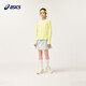 ASICS ASICS SKUNSHIRD COMENTA NIÑOS 2025 Autumn NUEVO NUEVAS 'Girls' Large Beurn Children's Versátiles Versátiles de manga larga Camiseta seca rápida 753 Amarillo 140 cm