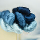Other embroidery craftsmen No. 118 mulberry silk thread large Suzhou embroidery entangled velvet handmade embroidery thread embroidery thread ink blue embroidery thread No. 3 5 small
