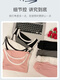 Langsha mit Brustpads Sommerpyjama für Frauen-Hosenträger Modal 2025 Neue sexy Sportweste Home Anzug tragen 12035 Pink L [Empfohlen 100-120 Jin [Jin gleich 0,5 kg] tragen]