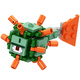 
Bonfire House Building Blocks Minecraft Assembled Boy Single Dolls Minifigure Steve Villager Characters Birthday Transparent 1592 Heidwig