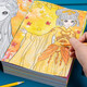 Livres de coloriage de princesse, 6 volumes, livres de dessin pour enfants, dessins des élèves de l'école primaire, livres de peinture, outils de filles, graffiti