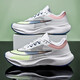 
Gukadun (GUKADUN) men's shoes breathable mesh casual sports shoes men Putian boys running summer mesh shoes students pegasus running shoes men 9901 white and blue 40