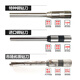 XMSJ binding machine drill bit 3846/33669S/3888/3839/3821 drilling hollow drill bit pin accessories 14666/14667 (steel drill knife)