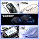 Wolf Spider (AULA) SC525\650 Wireless Bluetooth three-mode mouse Rechargeable mouse RGB lighting effect Universal for gaming and e-sports laptops SC525 Milk Tea Coffee Wireless Bluetooth three-mode RGB lighting effect