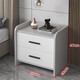 Gupujia solid wood bedside table bedroom small apartment simple modern bedside cabinet small storage cabinet storage locker light gray