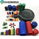 XMSJ rubber cap rubber sheath cylinder cap rubber plug sealing cap screw thread protective sleeve threaded cap 2:02:5mm100 remarks model