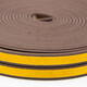 Bingyu BJhy-40 Door and Windows Sealing Strips (10 meters) Door Cracks and Doors, Self-adhesive Anti-collision Strips, Windows Windproof and Dust Soundproof D Type 9*6mm Brown 10 meters