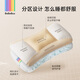bebebus children's pillows 1-3 years old baby pillows for babies, four seasons, general growth pillows for primary school students, solid color