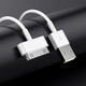 
White Dog Apple 4s data cable iPhone 4s charging cable iPad fast charging cable a1395 a1416 A1430A1396 Apple old wide-mouth data cable