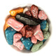 Shifangyi Stone Chocolate Korean Flavored Stone Candy Colorful Small Stone Chocolate Candy 250g Canned Internet Celebrity Snacks Stone Chocolate