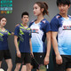 Event Wei Badminton Uniform Tops für Männer und Frauen Sportbekleidung schwitzen Sommer mit kurzärärmern