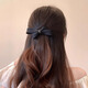 Xiang Wan Hairpin Bow Hairpin Women's Half-tied Hairpin Back of Head Hairpin One-Word Clip High-end Side Hairpin Duckbill Clip