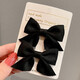 
Princess Haiyiduo children's bow hair clip internet celebrity floral style girl hair breaking artifact little girl elegant and does not hurt hair card 9272A yellow hair clip 2 piece set
