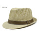 Handwerksherrscher Sommerhut für ältere Menschen Herren Top Hut Papa Sommer Mesh Sun Protection Strohhut Old Man Opa Cooler Hut Black Hut 58 cm