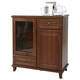 Cabinet à thé de thé Bedamsanne Dispensateur intégré en bois massif de la barre de thé en bois intelligent distributeur d'eau haut de gamme Dispensateur entièrement automatique Accueil Vertical sous-marin Armoire à vin 9906 Yuanxin Machine de thé à thé entièrement automatique Type chaud