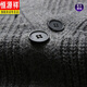 
Hengyuanxiang light luxury high-end men's clothing, middle-aged men's sweater cardigan, dad wears a sweater, thickened warmth, thick wool jacket, earthy and versatile new product, dark gray 8607 styles, thickened, thick wool 165/S (suitable for 95-115Jin [Jin equals 0.5 kg])