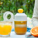 Home KATEI STORY Japanese manual juicer for squeezing oranges and lemons, squeezing fruit artifact, simple small portable household juicer, one pack