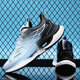 Caotu (CAOTU) men's shoes spring and summer breathable sports and casual men's trendy shoes men's mesh shock-absorbing running shoes men's thick-soled dad shoes men 9887 light blue [leather face style] 39 standard code
