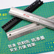 MYTEC Art Ruler Advertising Protective Ruler T-square Anti-deviation Aluminum Alloy Ruler Drawing Ruler Cutting Advertising Anti-slip Anti-cut Hand Cutting Ruler Hardness High Precision L-type 1000mm Protective Ruler