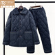 Modal middle-aged and elderly men's pajamas in winter coral velvet clamp thickened larger size father's warm cotton jacket set home clothing N9921M gray [thickened and upgraded] L (90-120Jin [Jin equals 0.5 kg])