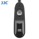 JJC suitable for Canon shutter cable R5 5D2 5D3 5D4 6D2 1DX3 R3 R5C SLR camera wired remote control photography accessories RS/TC-80N3