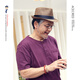 Ruizhi, male and female universal summer hat, middle-aged sun hat, middle-aged and elderly top hat, travel, straw woven straw hat, elderly M01 brown M(56-58cm)