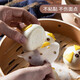 
Meichu (MAXCOOK) steamer paper bun pad paper steamed bun paper steamed bun paper non-stick household cage paper disposable 8.9CM 500 sheets/pack MCPJ678