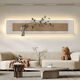 Sofá Fondo de pared Pintura colgante 2024 Nuevo estilo sin golpear pinturas decorativas de la sala de estar Las pinturas de arenisca son onduladas al cielo. 13962 El estilo ordinario no es luminoso + plantas verdes simuladas. Simulación Las plantas verdes se administran aleatoriamente. Por favor reciba el real