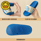 G.duck children's slippers boys summer baby slippers bath non-slip girls 2024 new parent-child home indoor shoes blue-Dinosaur 210 (shoe inner length 20.5CM)