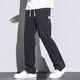 
VANCL [Same Model in Lei Jun] Summer Tiansi Pants Men's Straight Loose Floating Trendy Brand Wide Leg Pants 2024 Autumn Thin Style 1048 Gray [1 Pack] M Size
