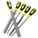 Files Fitter steel file Woodworking rub Metal grinding set Flat file Semi-circle file Triangular file manufacturer wholesale 6-inch round file-1 piece (opp bag) No Specifications