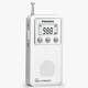 Panda (panda) 6204 full-band radio for the elderly plug-in card mini small radio charging semiconductor audio (white)
