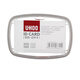 Youhe (UHOO) 6626 ID -Karte Set Acryl -Transparent Silikon Arbeitszertifikat Badge Employee Card Student Work Card Access Control Bus Card Set 6626 Vertical Milk White 1