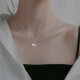 Collar para mujeres, estilo de hadas de verano, versátil, nicho de lujo ligero 2021 Nuevo diseño de la cadena de clavículas de diseño M1342 [Collar de hoja de Ginkgo]