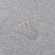 Adidas Siscutirshirt para hombres y mujeres 2024 otoño e invierno Nuevo terciopelo tibio calentado chaqueta con capucha a prueba de viento ji6636 cáñamo mediano gris xl