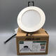 Leishi Lighting Leishi светодиодные нисходящие антипроходные потолочные коридоры и проход, проходной, 7,5 см гостиной Nled9825 9835 Nled983/6 Вт теплый белый свет-85 мм. Цветовая температура 400 400