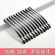 Men's invisible hairpin black one-word clip curved broken hairpin clip thickened bangs embarrassing period clip large size female 5-pack small size-2106#