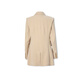 Mai Meng MM Mai Meng Autumn and Winter Fashion Commuting Suit Business Wear Beige Blazer Top Women 5992110681 Beige S