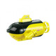Guanxingxiong underwater drone remote control submarine small mini remote control submarine nautical model children's electric diving blue four-way submarine official standard configuration